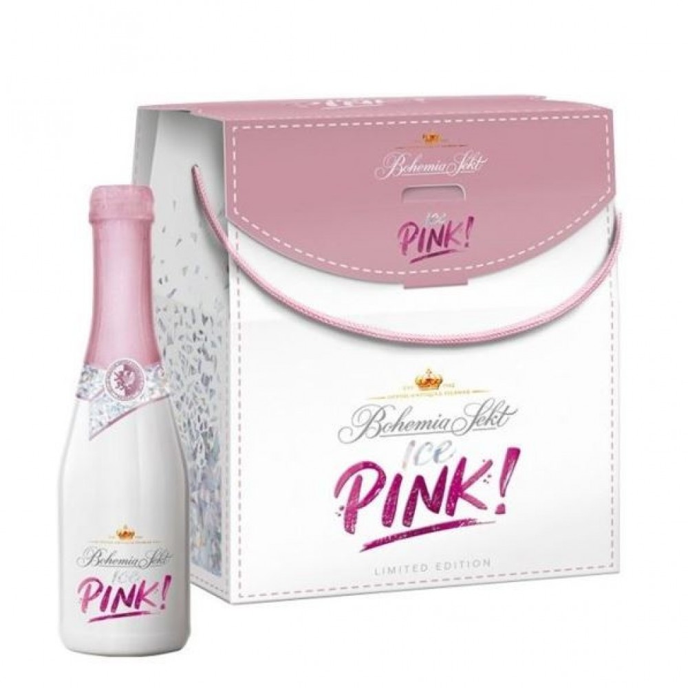 Bohemia Sekt Ice Pink 6 x 0,2 l kabelka (karton)