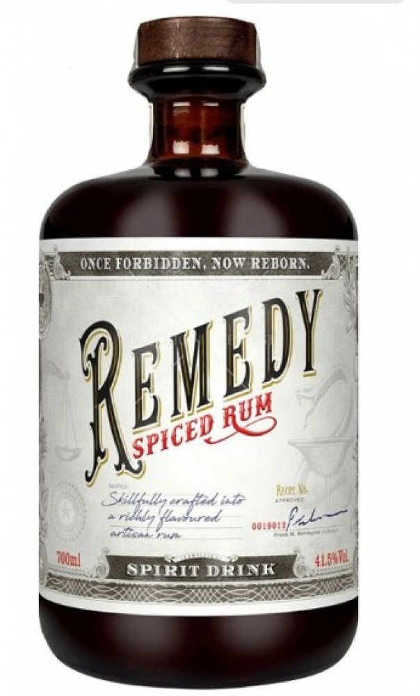 Remedy Spiced Rum 41,5% 0,7 l 