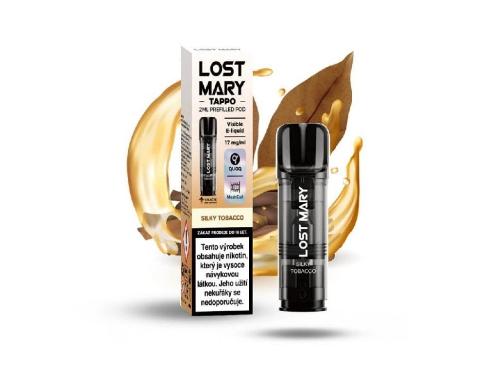 Elf Bar Lost Mary Tappo Pod Silky Tobacco 17 mg