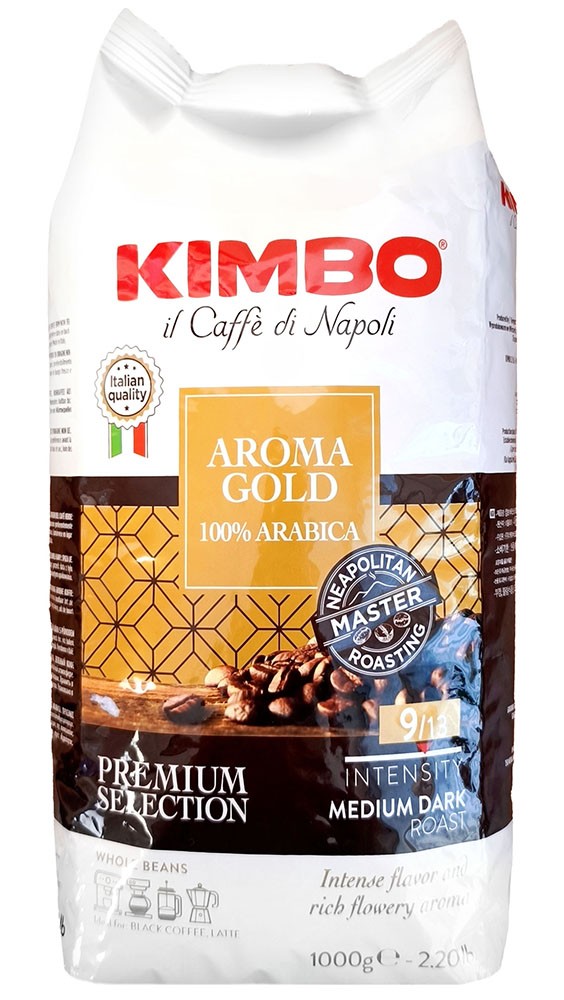 Kimbo Aroma Gold zrnková káva 1 kg