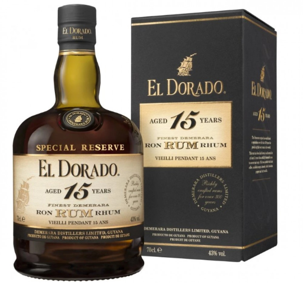 El Dorado 15y 43% 0,7 l (karton)