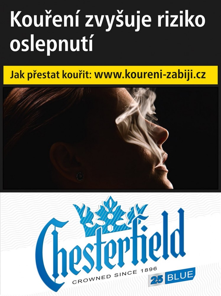 Chesterfield Blue KS BOM 25 U196