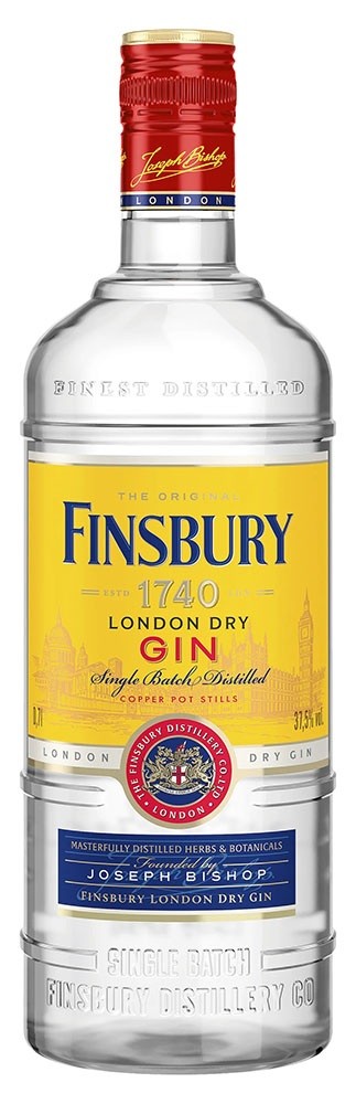Finsbury London Dry Gin 37,5% 1 l (bloße Flasche)