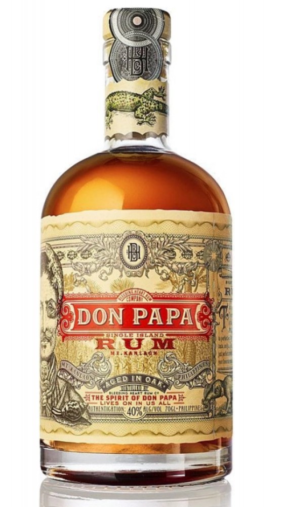 Don Papa Rum 7y 40% 0,7 l (holá láhev)