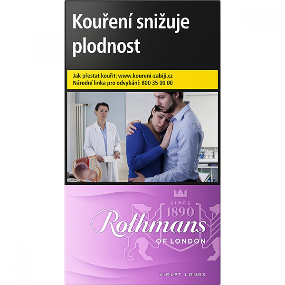 Rothmans Longs Violet U162