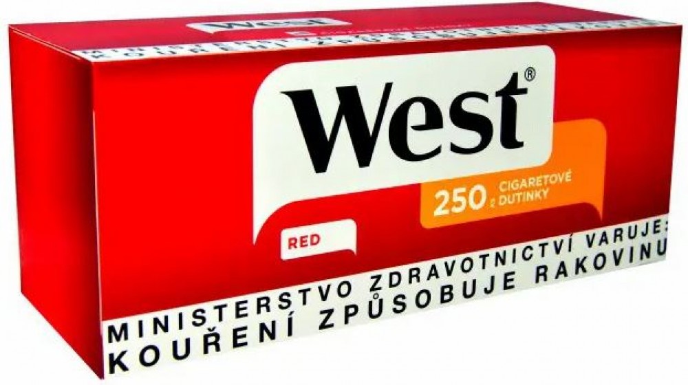 Dutinky West Red 250 ks