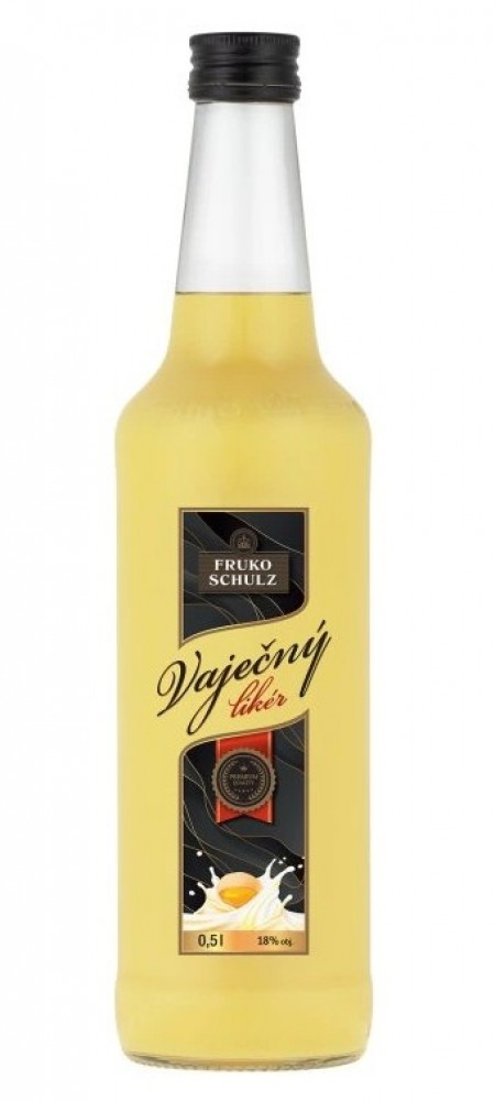 Fruko Schluz Vaječný Likér 18% 0,5 l (holá láhev)