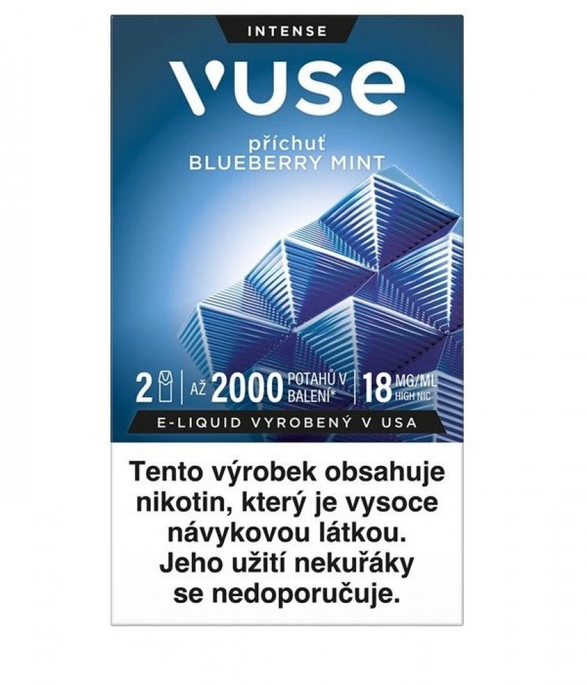 VUSE Pod Blueberry Mint 18mg 2 náplně
