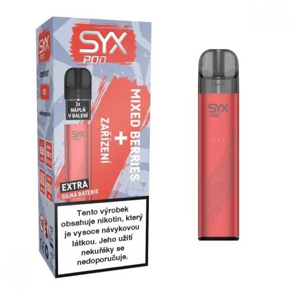 SYX POD Starter Kit Red 16,5mg