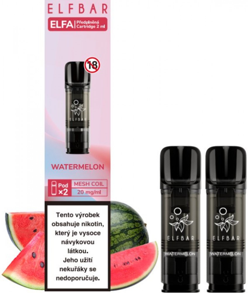 Elf Bar ELFA Pod Watermelon 20mg U