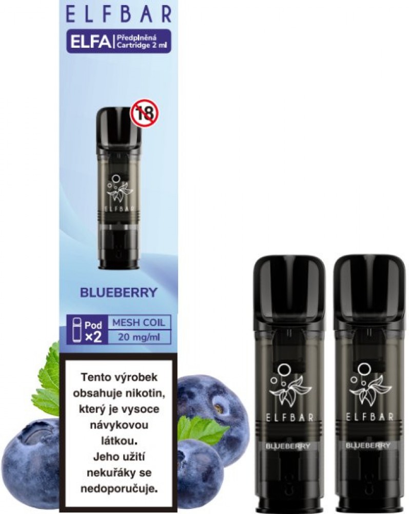 Elf Bar ELFA Pod Blueberry 20mg U