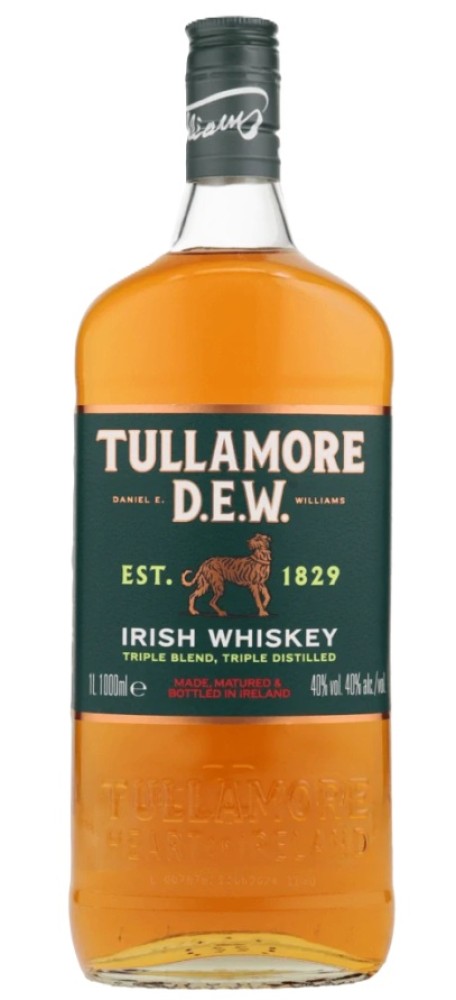 Tullamore Dew 40% 1 l  (holá láhev)