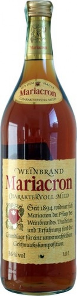 Mariacron 36% 1 l (bloße Flasche)