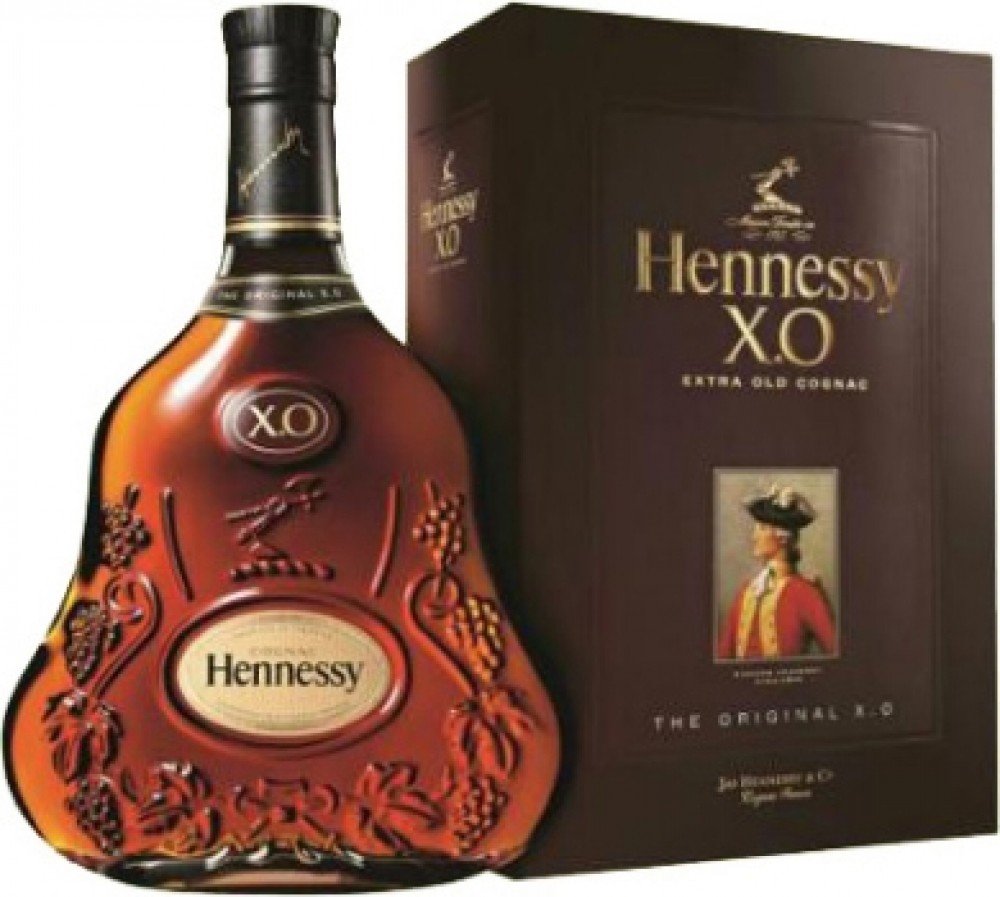 Hennessy XO 40% 1 l (Kartusche)
