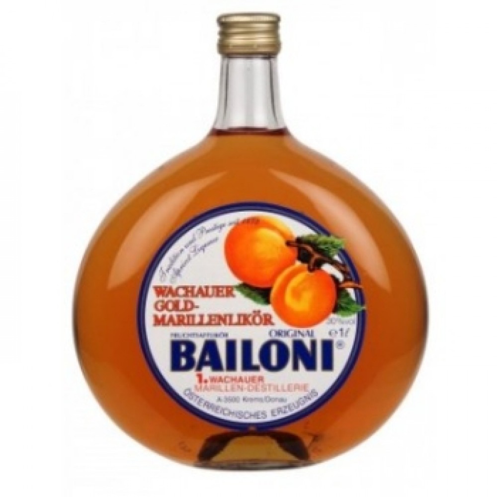 Bailoni Wachauer Gold Marillen 30% 1 l (bloße Flasche)