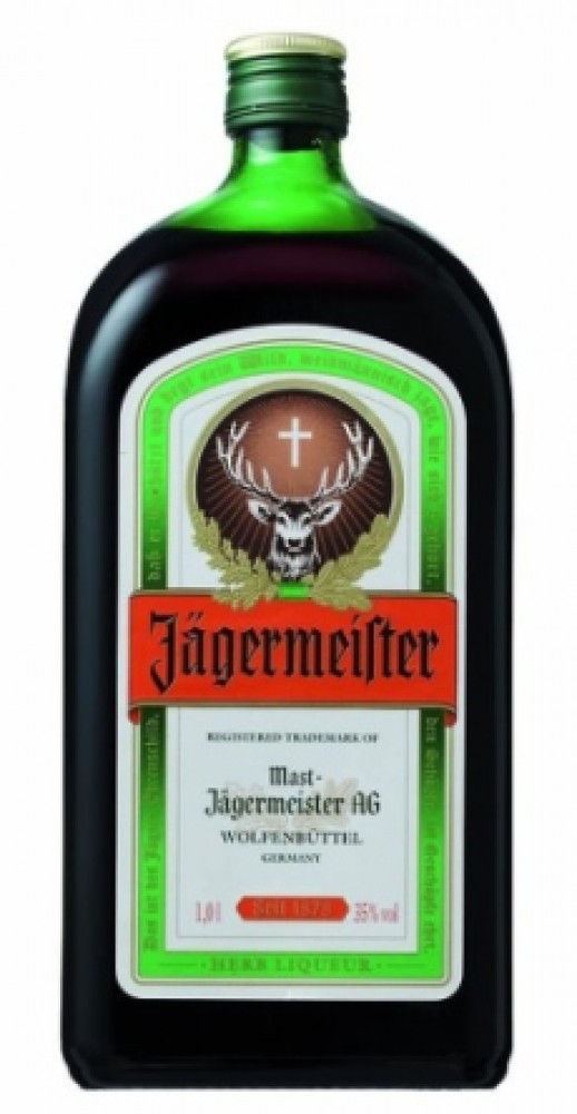 Jägermeister 35% 1 l (bloße Flasche)