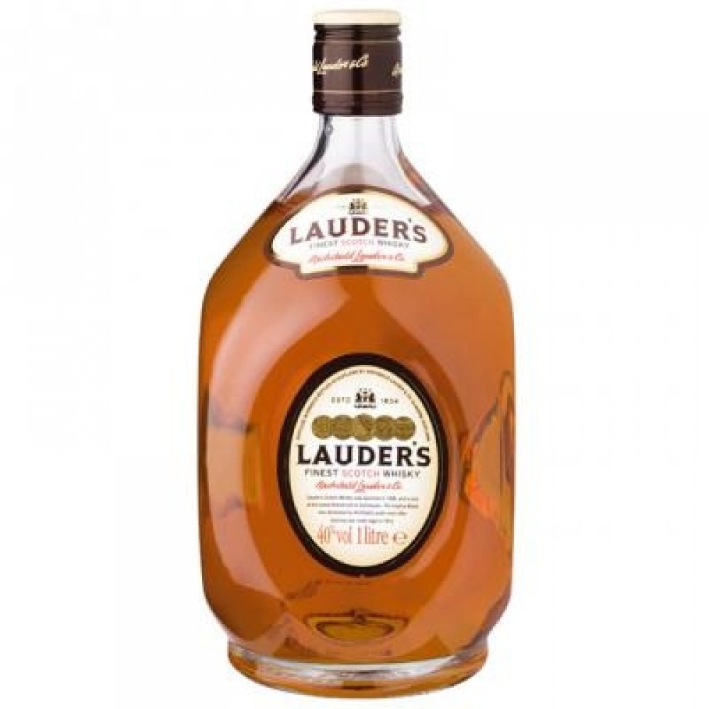 Lauders Whisky 43% 1 l (bloße Flasche)