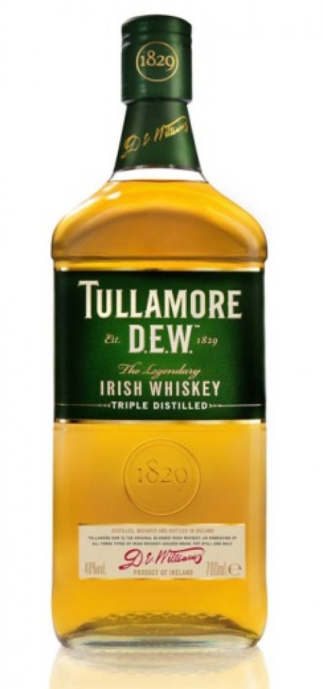 Tullamore Dew 40% 1 l  (holá láhev)
