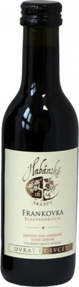 Habánské sklepy Frankovka 12,5% 0,187 l (einfache Flasche)