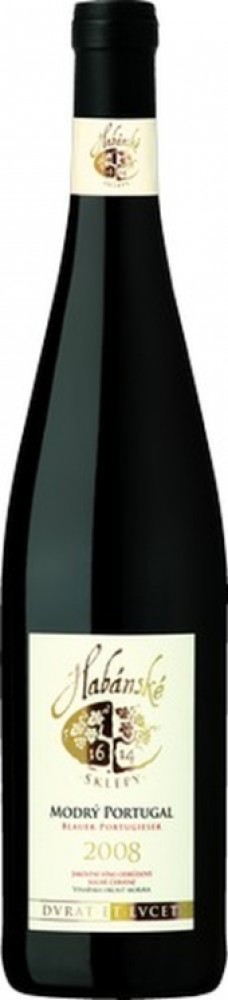Habánské sklepy Modrý Portugal 12,5% 0,75 l (holá láhev)