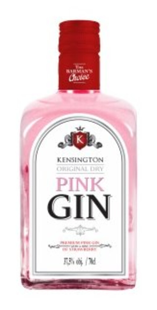 Kensington Original Pink Gin 37,5% 0,7 l (holá láhev)