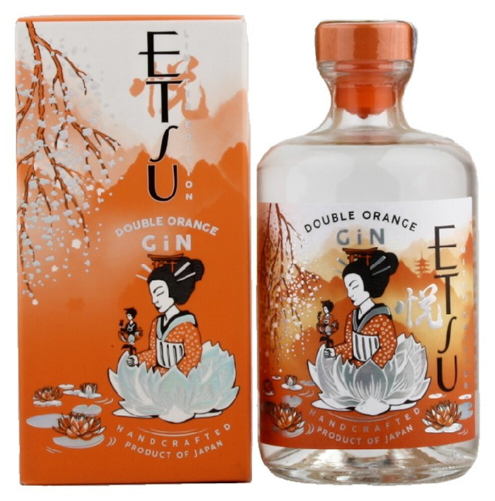 Etsu Double Orange Japanese Gin 43% 0,7 l (karton)