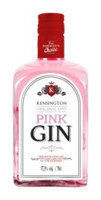 Kensington Original Pink Gin 37,5% 0,7 l (holá láhev) 