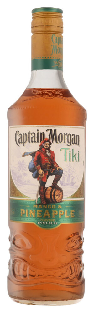 Captain Morgan Tiki Pineapple 25% 0,7 l (holá láhev)
