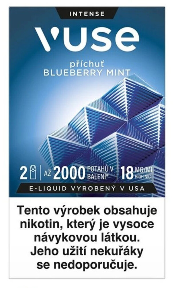VUSE Pod Blueberry Mint 18mg 2 náplně