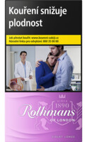 Rothmans Longs Violet U162 