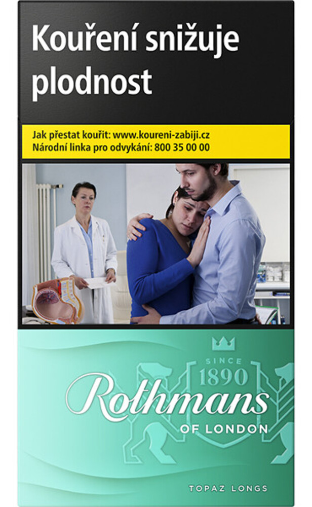 Rothmans Longs Topaz U162