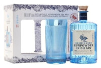 Drumshanbo Gunpowder Irish Gin 43% 0,7 l + sklenička (karton) 