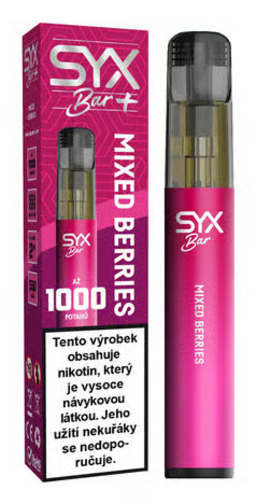 SYX Bar 1000 MIXED BERRIES 16,5mg