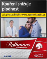 Rothmans S-Line 40 Red U300 