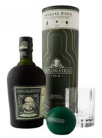 Diplomatico Reserva Exclusiva 12y 40% 0,7 l (tuba 1 sklenice a formička na led) 