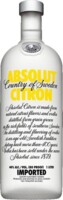 Absolut Citron 40% 1 l (holá láhev ) 