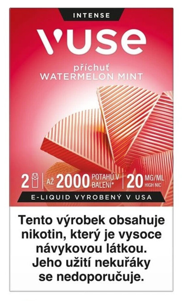 VUSE Pod Watermelon Mint 20mg 2 náplně