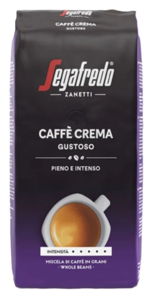 Segafredo Caffé Crema Gustoso zrnková káva 1 kg