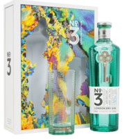 No.3 London Dry Gin 46% 0,7 l (dárkové balení 1 sklenice) 