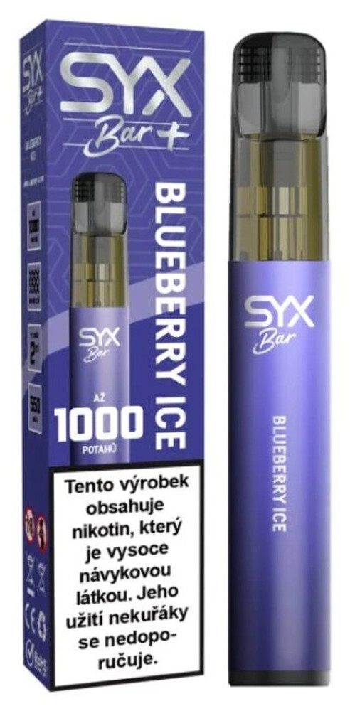 SYX Bar 1000 BLUEBERRY ICE 16,5mg