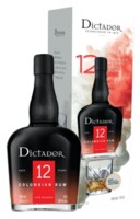 Dictador 12Y 40% 0,7 l + sklenička (karton) 