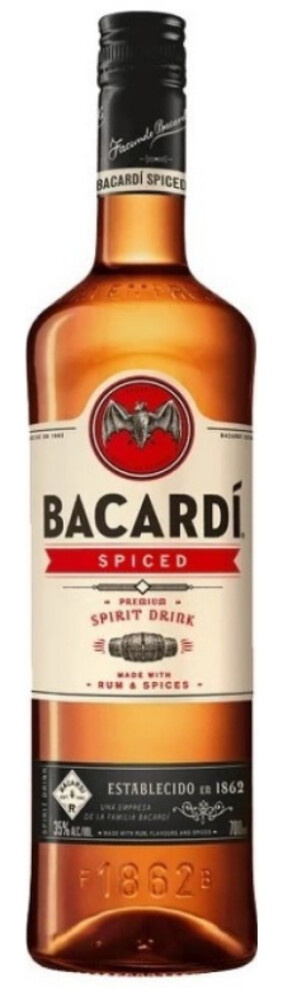 Bacardi Oak Spiced 35% 1 l (holá láhev)
