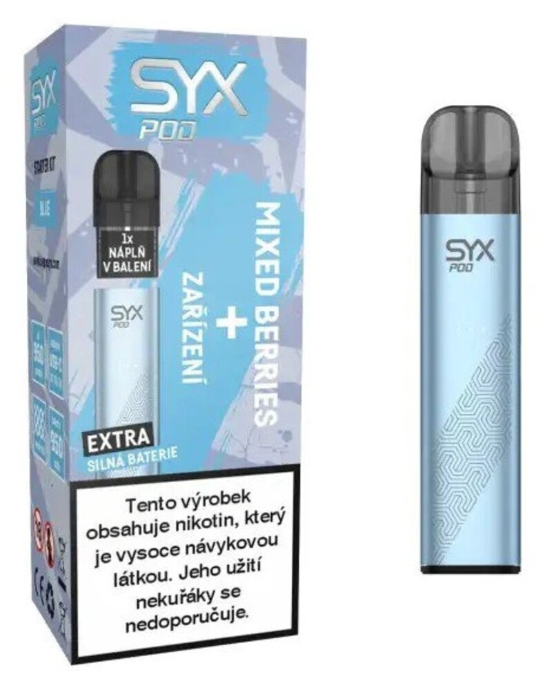 SYX POD Starter Kit Blue 16,5mg