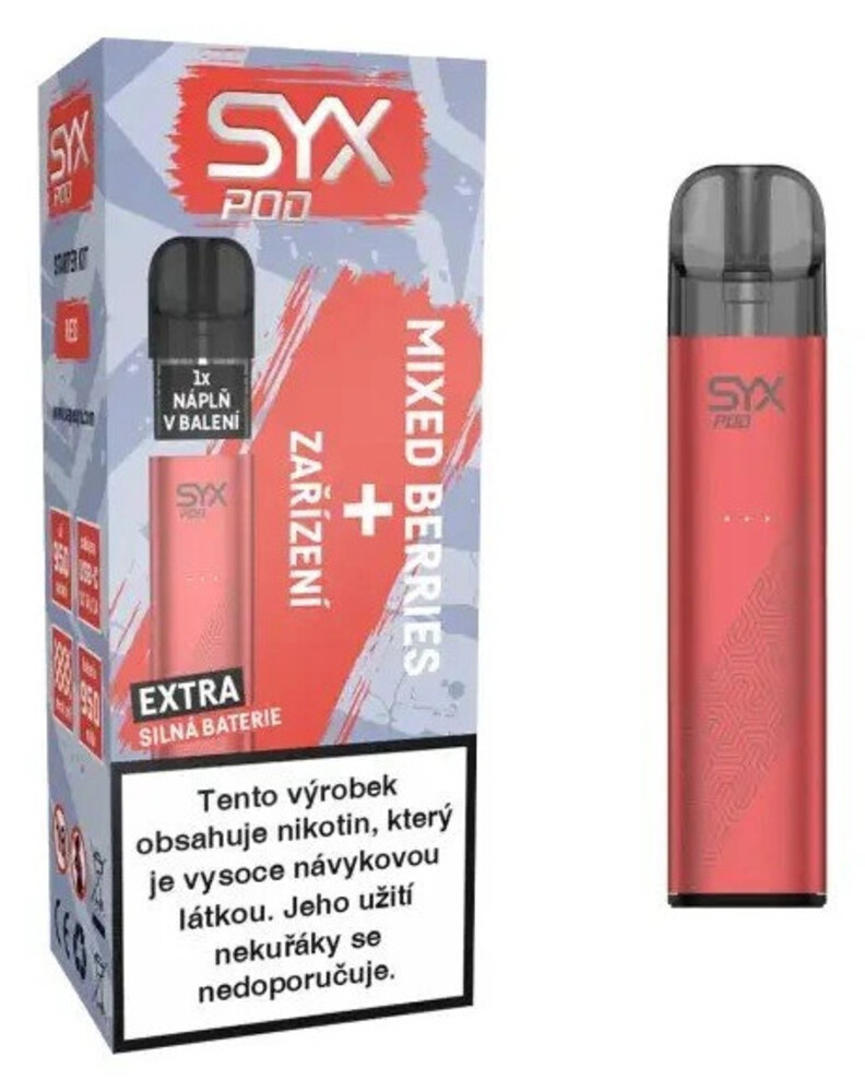 SYX POD Starter Kit Red 16,5mg