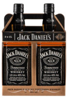 Jack Daniel’s 40%  set  2 x 1 l (karton) 