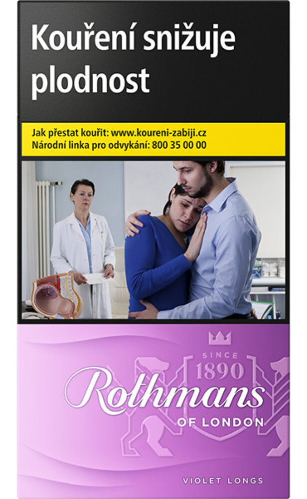Rothmans Longs Violet U162