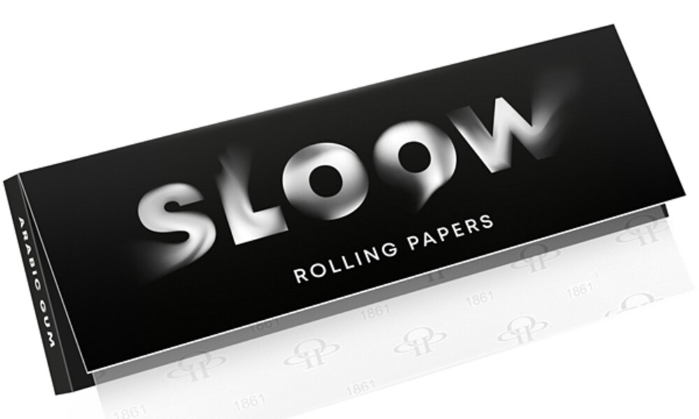 Sloow Black Short Papírky 50 ks