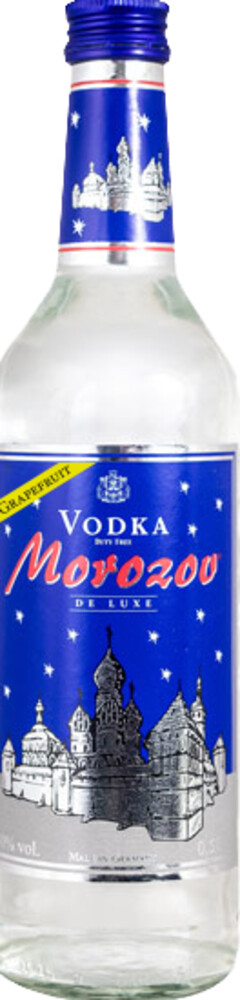 Morozov Vodka Grapefruit 40% 1 l (holá láhev)
