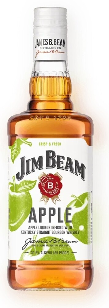Jim Beam Apple 32,5% 1 l (holá láhev)