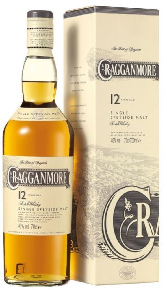 Cragganmore Whisky 12Y 40% 1 l (karton)